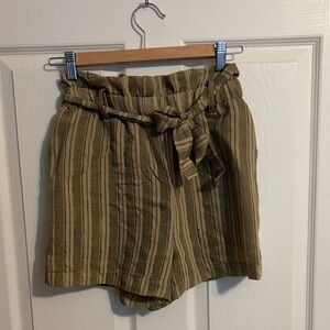 Vici Women's Striped Shorts doe extra small